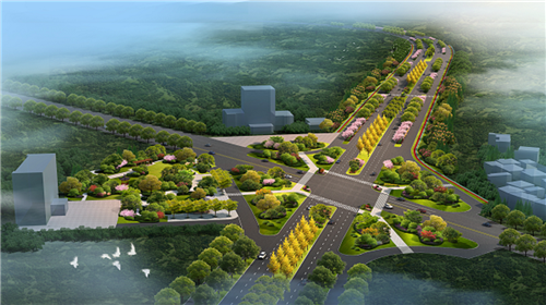 園冶杯專業獎:臨湘中心城區綠化改造工程