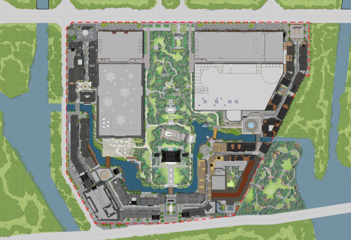 園冶杯專業獎:昆明萬達小鎮