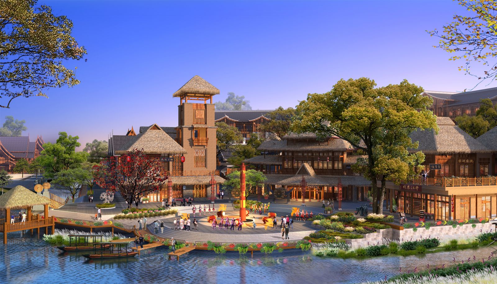 園冶杯專業獎:昆明萬達小鎮