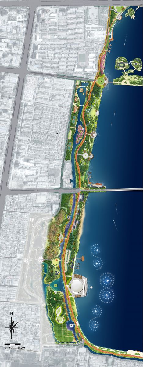 園冶杯專業(yè)獎：聊城東昌湖景觀提升及游路系統(tǒng)項目