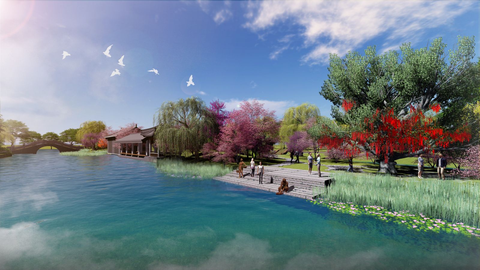 園冶杯專業(yè)獎：聊城東昌湖景觀提升及游路系統(tǒng)項目