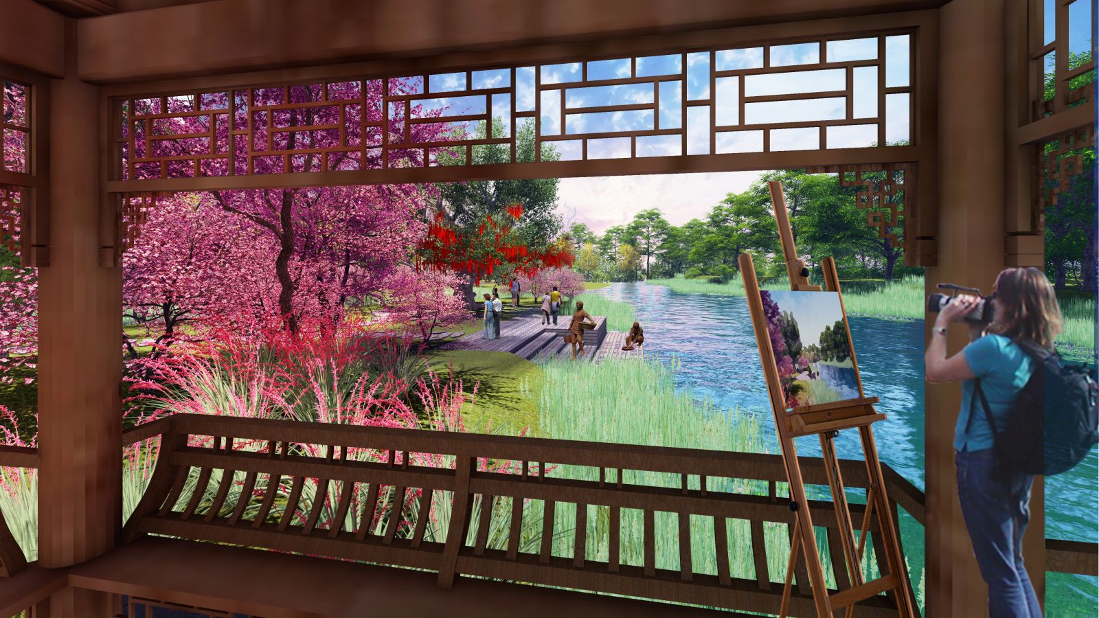 園冶杯專業(yè)獎：聊城東昌湖景觀提升及游路系統(tǒng)項目