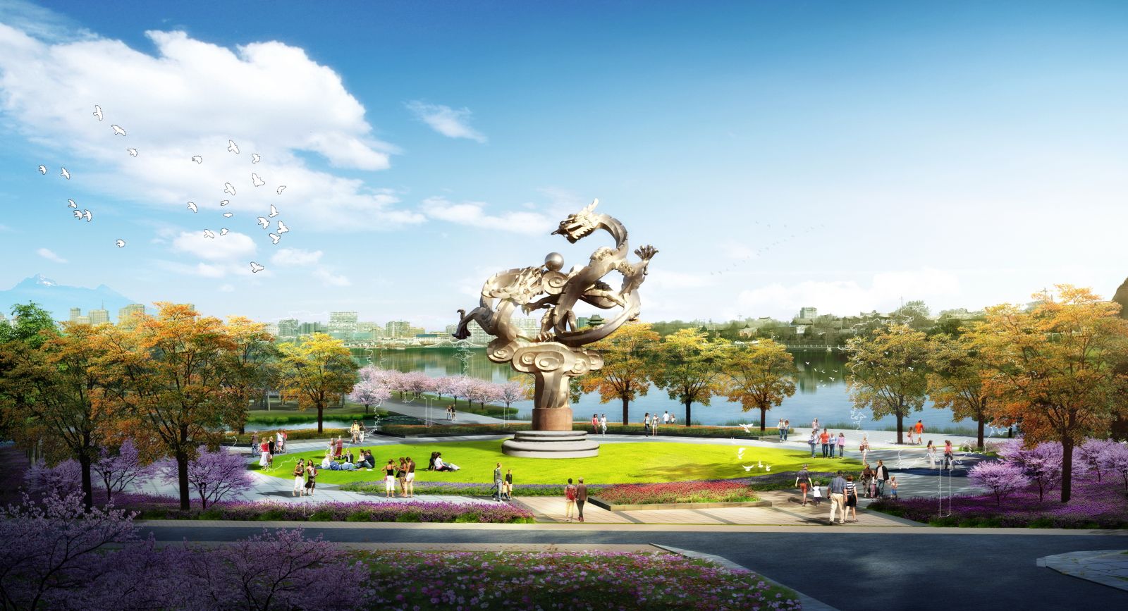 園冶杯專業(yè)獎：聊城東昌湖景觀提升及游路系統(tǒng)項目