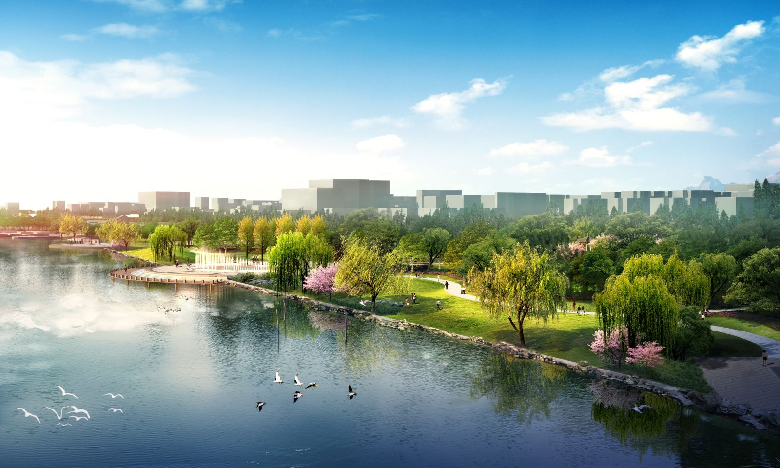 園冶杯專業(yè)獎：聊城東昌湖景觀提升及游路系統(tǒng)項目