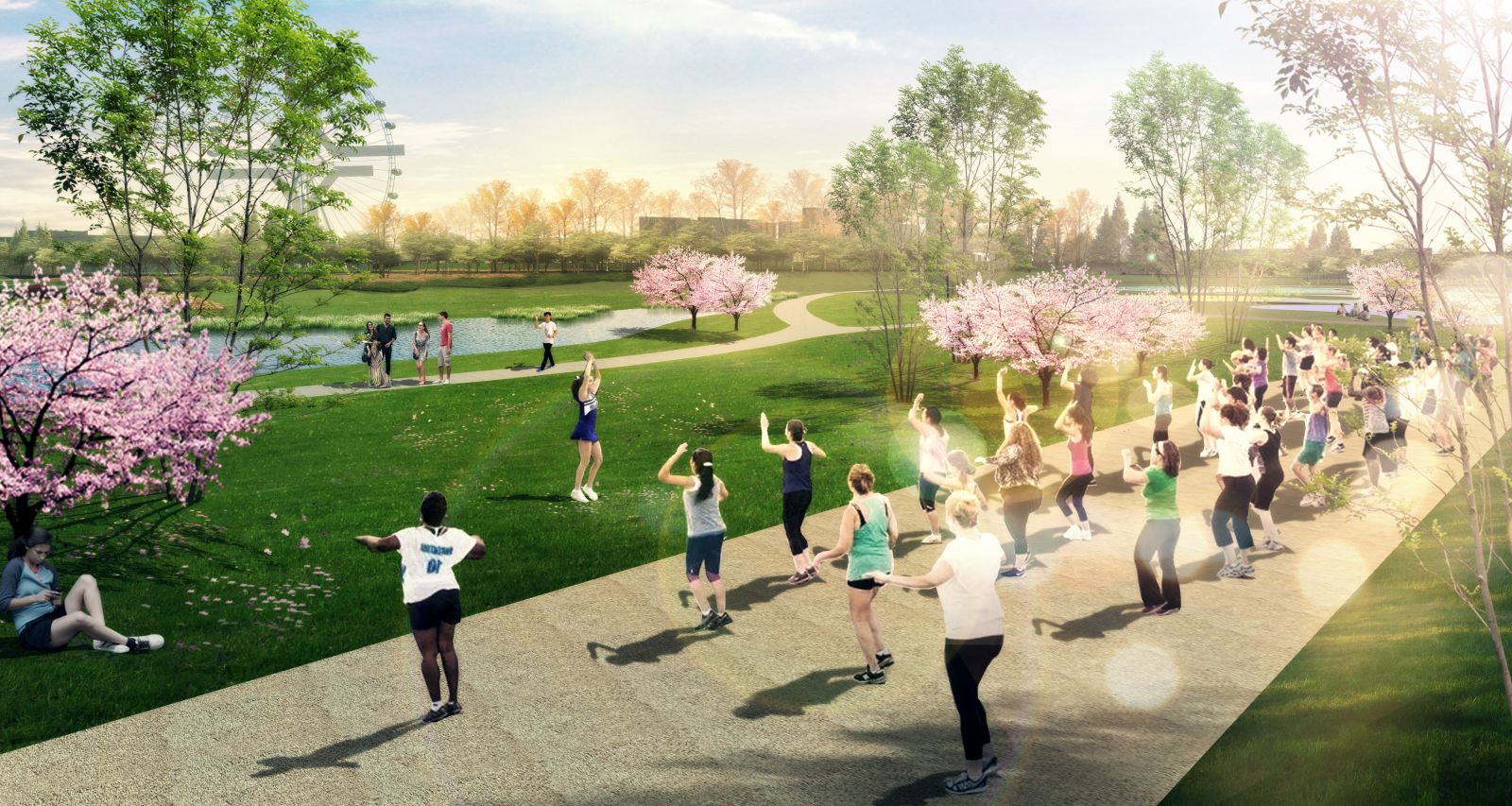 園冶杯專業(yè)獎(jiǎng):合肥市肥西縣濱河公園