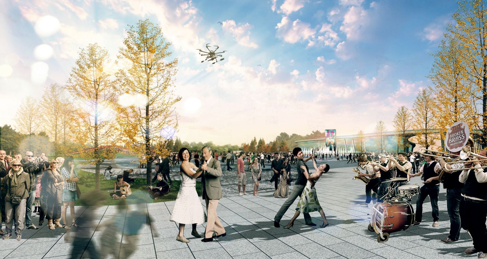 園冶杯專業(yè)獎(jiǎng):合肥市肥西縣濱河公園