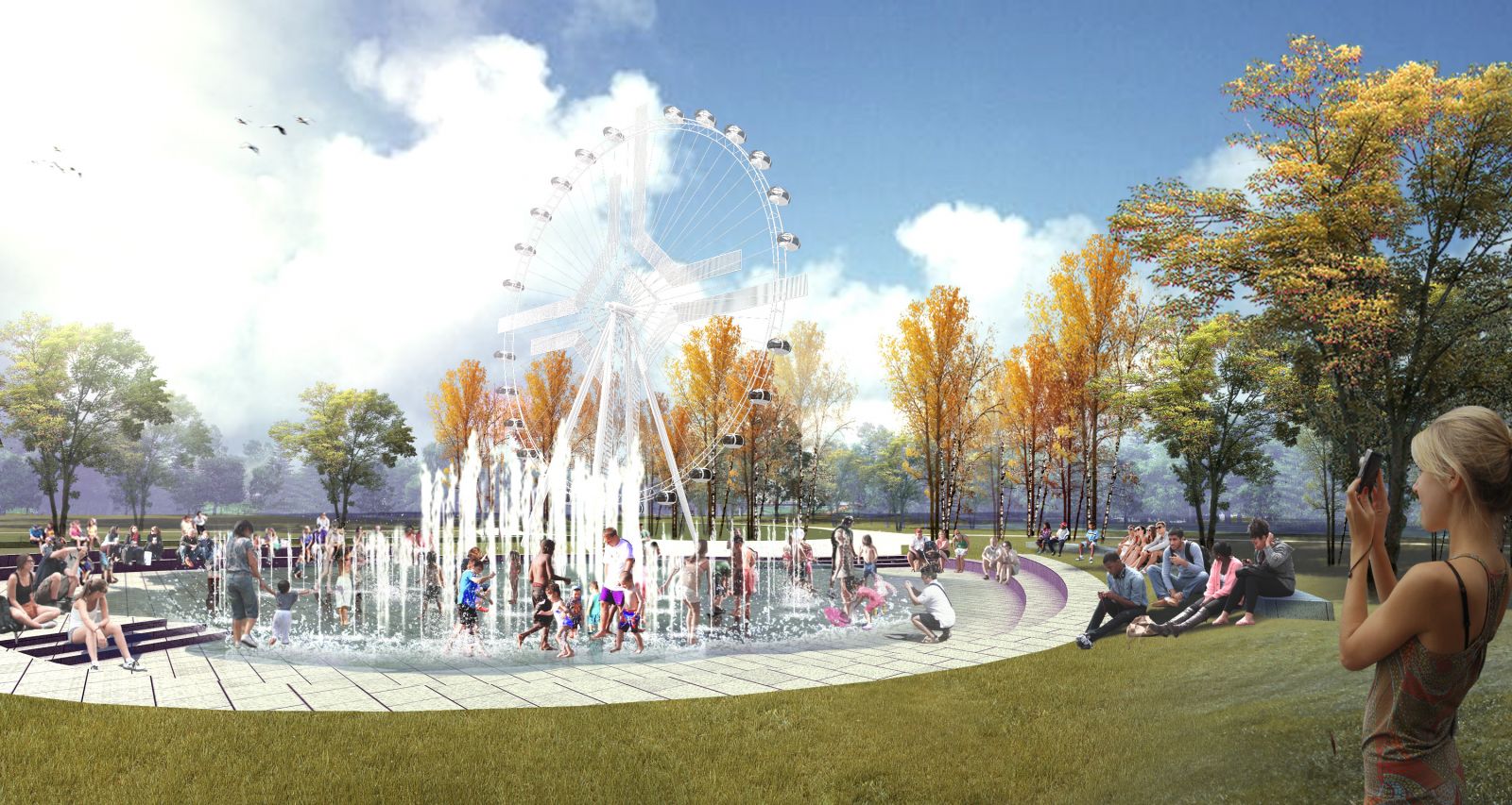 園冶杯專業(yè)獎(jiǎng):合肥市肥西縣濱河公園