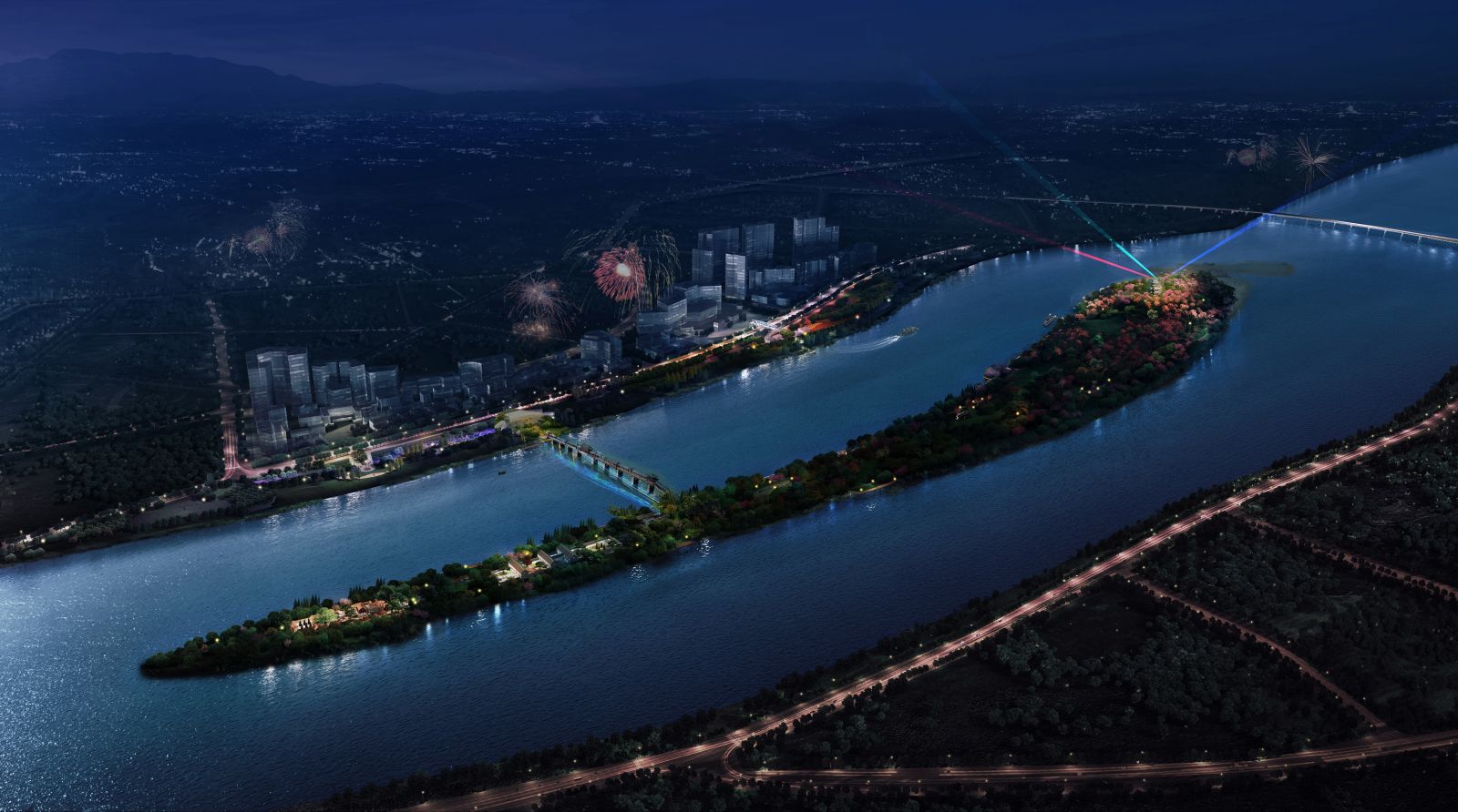 園冶杯專業獎:衡陽市東洲島綜合開發項目景觀設計