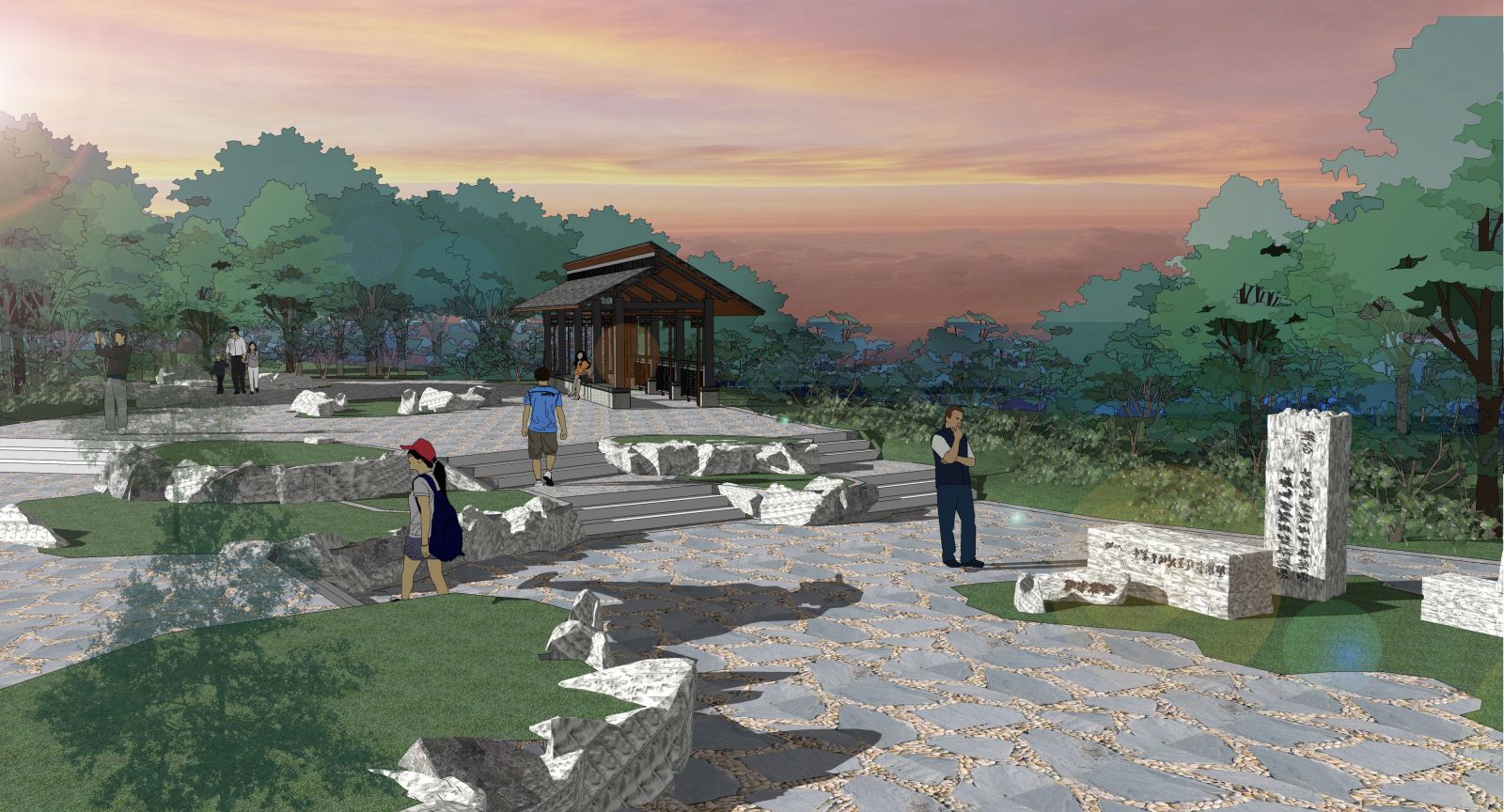 園冶杯專業獎:衡陽市東洲島綜合開發項目景觀設計