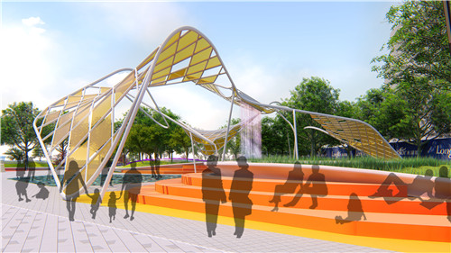 園冶杯專(zhuān)業(yè)獎(jiǎng):青島龍湖昱城體驗(yàn)區(qū)景觀(guān)設(shè)計(jì)