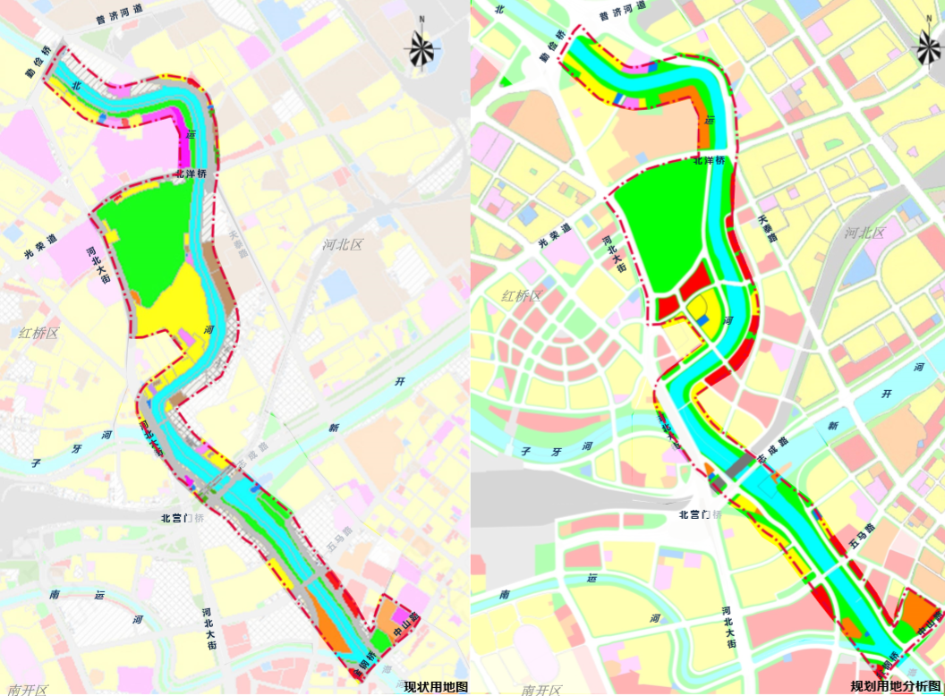 園冶杯專業獎:天津市中心城區大運河勤儉橋至三岔河口段詳細城市設計