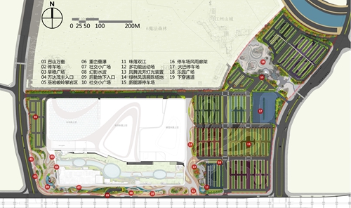 園冶杯專業(yè)獎(jiǎng):重慶萬達(dá)茂景觀設(shè)計(jì)