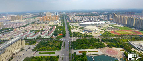 安徽淮北:城市雙修讓煤城變美城