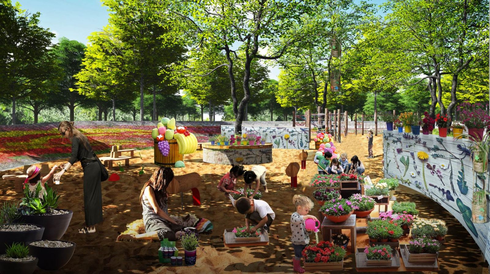 園冶杯專業獎:黃驊城西花卉園工程設計方案