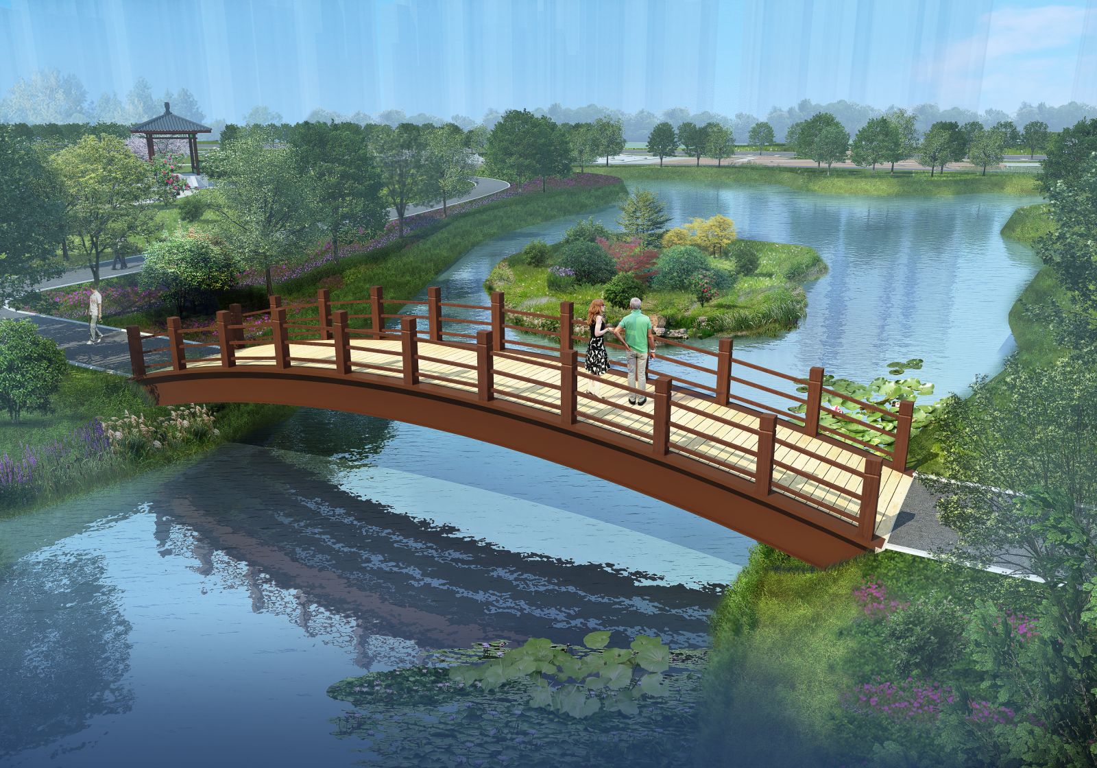 園冶杯專業獎:天津市雙青公園景觀方案設計