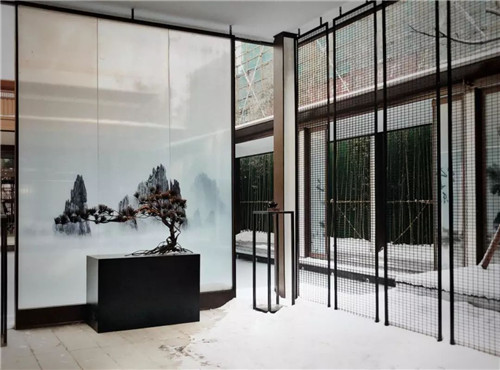 奧雅作品:園子里的揚州