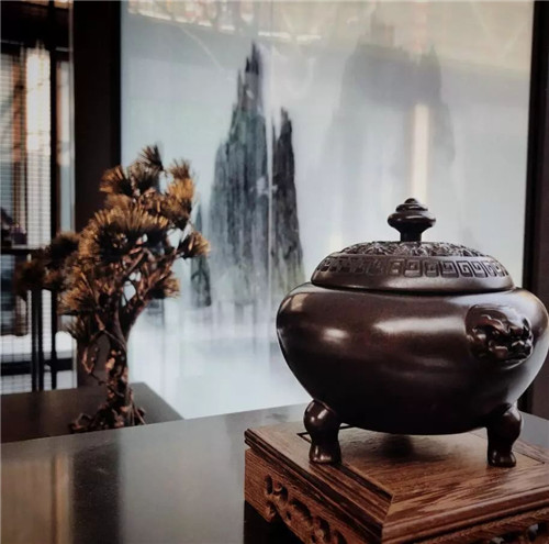 奧雅作品:園子里的揚州