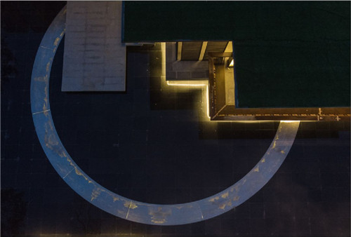 奧雅作品:園子里的揚州