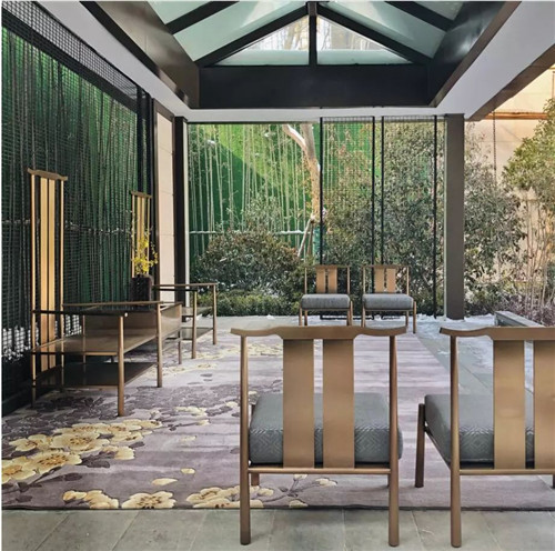 奧雅作品:園子里的揚州