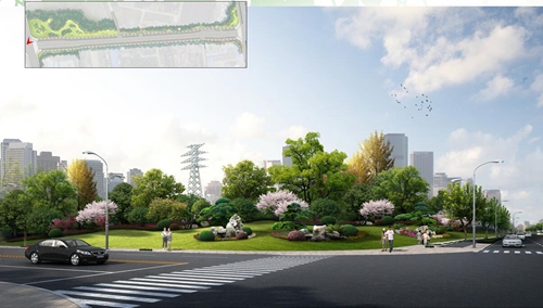 園冶杯專業(yè)獎：廬陽工業(yè)區(qū)天水路、凌湖路綠化施工