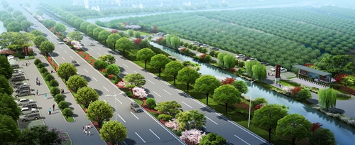 園冶杯專業獎:店忠路(新合馬路至環巢湖大道段)改建工程景觀設計