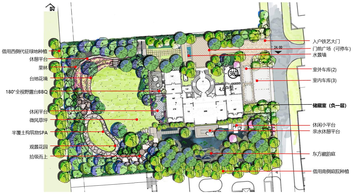 園冶杯專業(yè)獎:北京格拉斯小鎮(zhèn)五期景觀