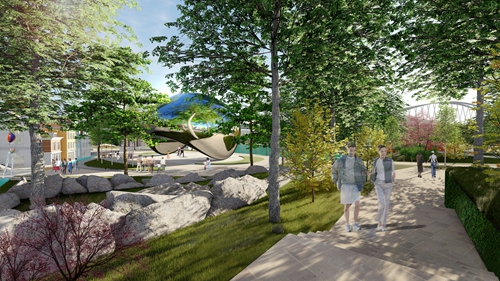 園冶杯專業獎：四川南部縣滿福壩景觀設計