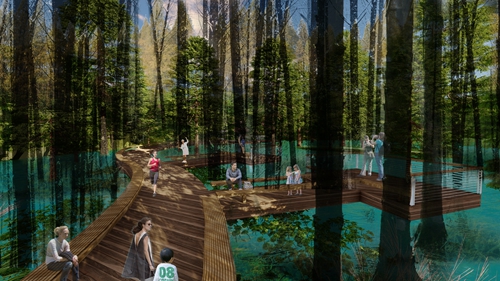 園冶杯專業獎：四川南部縣滿福壩景觀設計