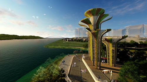 園冶杯專業獎：四川南部縣滿福壩景觀設計