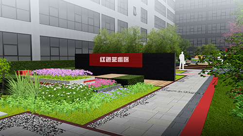 園冶杯專業獎:新華國際廣場天井園林景觀