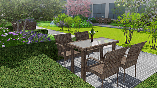 園冶杯專業獎:新華國際廣場天井園林景觀