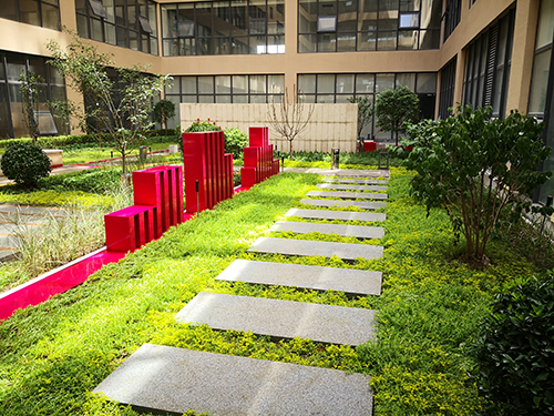 園冶杯專業獎:新華國際廣場天井園林景觀