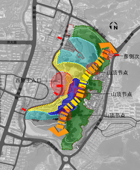 園冶杯專業獎:金雞嶺景區建設項目設計