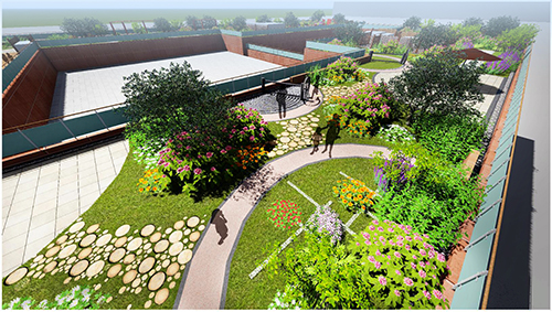 園冶杯專業(yè)獎(jiǎng):景山學(xué)校分校低碳屋頂花園