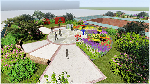 園冶杯專業(yè)獎(jiǎng):景山學(xué)校分校低碳屋頂花園