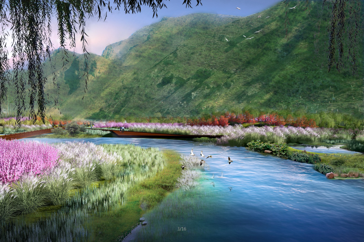 園冶杯專業獎:呼和浩特市哈拉沁生態谷景區景觀設計