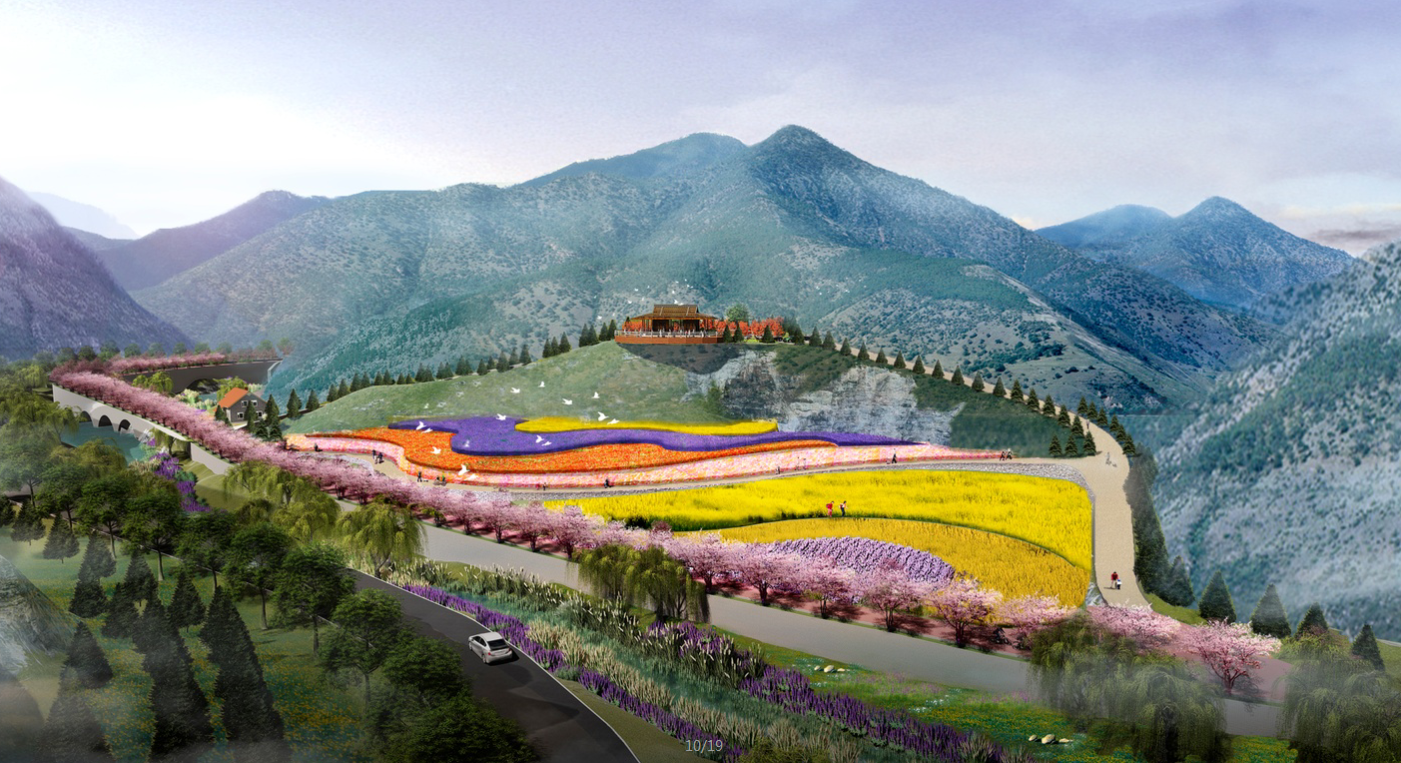 園冶杯專業獎:呼和浩特市哈拉沁生態谷景區景觀設計