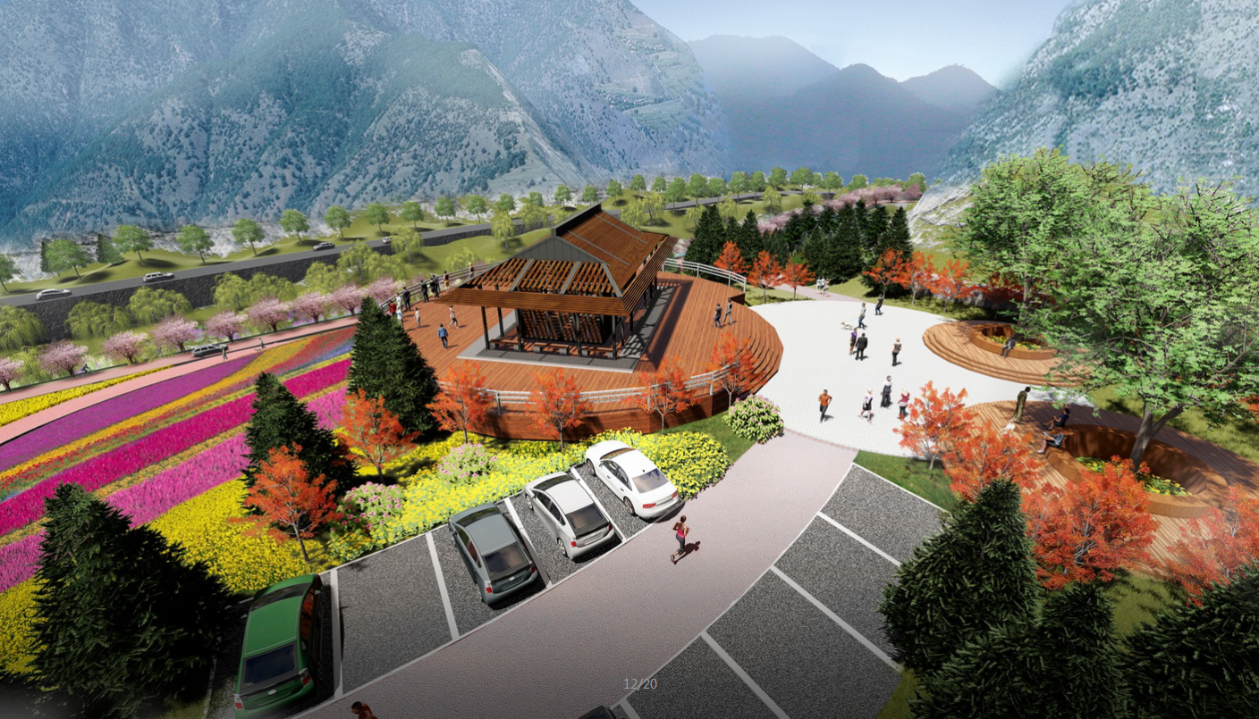 園冶杯專業獎:呼和浩特市哈拉沁生態谷景區景觀設計