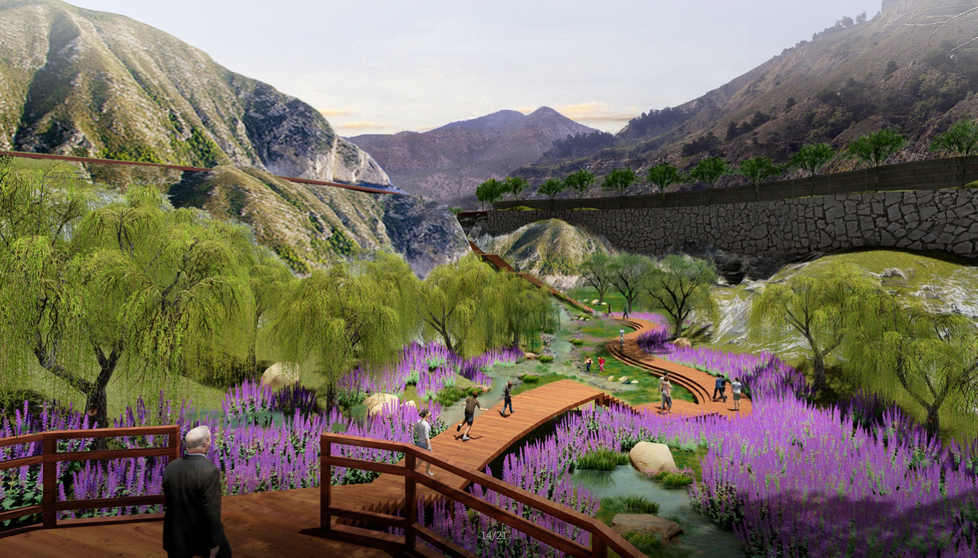 園冶杯專業獎:呼和浩特市哈拉沁生態谷景區景觀設計