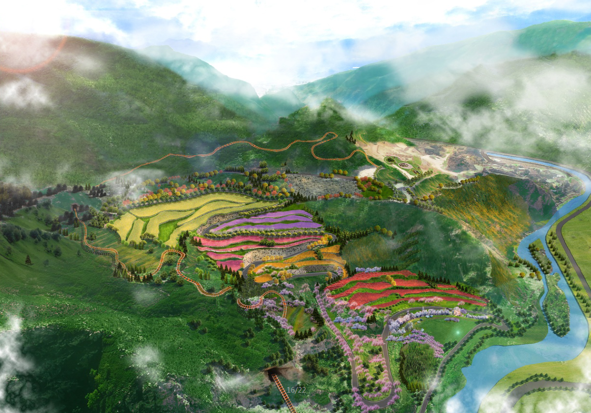 園冶杯專業獎:呼和浩特市哈拉沁生態谷景區景觀設計