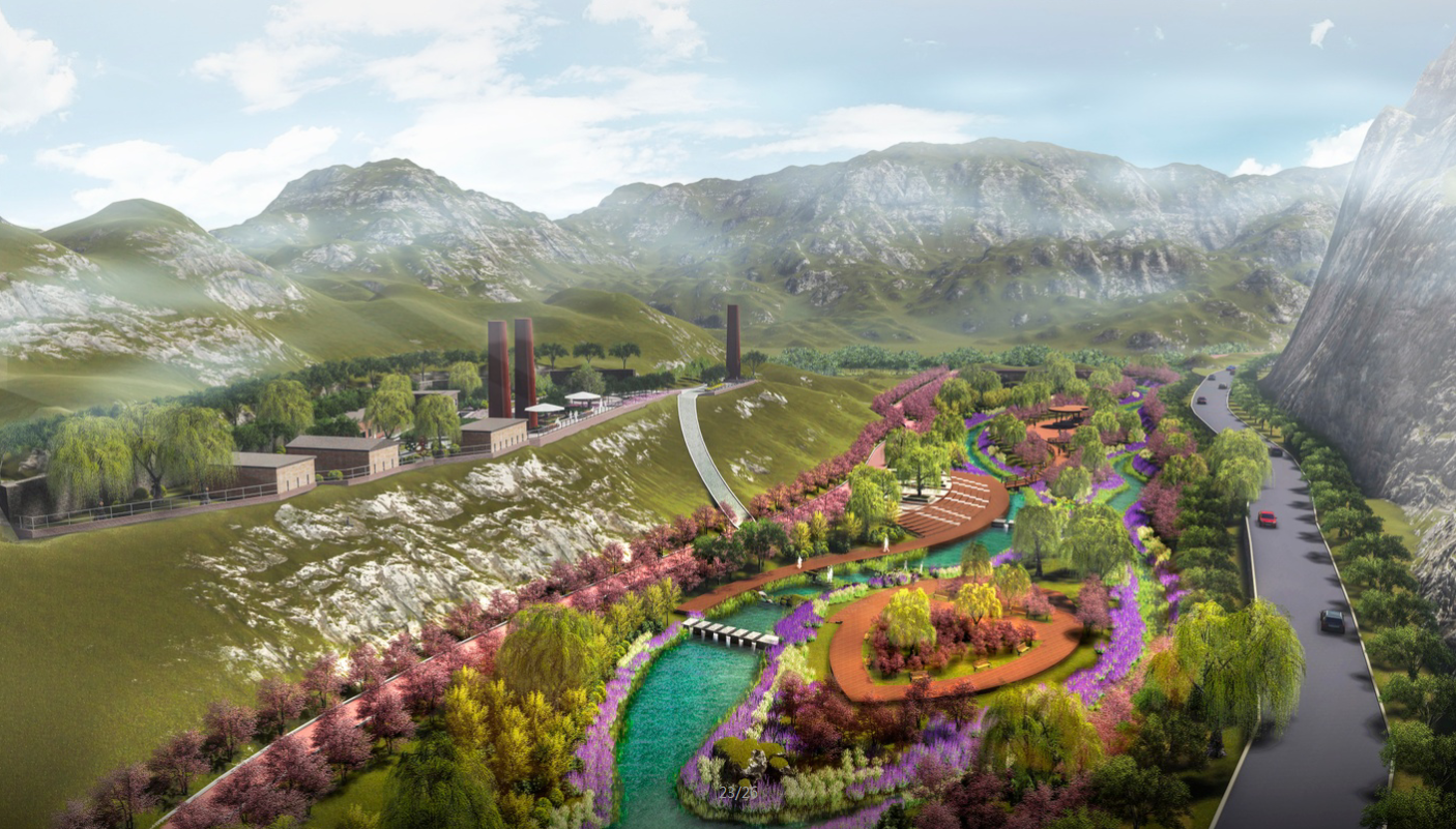 園冶杯專業獎:呼和浩特市哈拉沁生態谷景區景觀設計