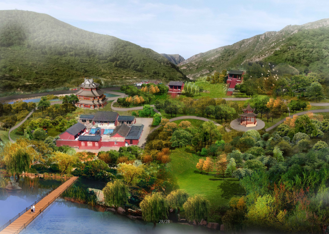 園冶杯專業獎:呼和浩特市哈拉沁生態谷景區景觀設計