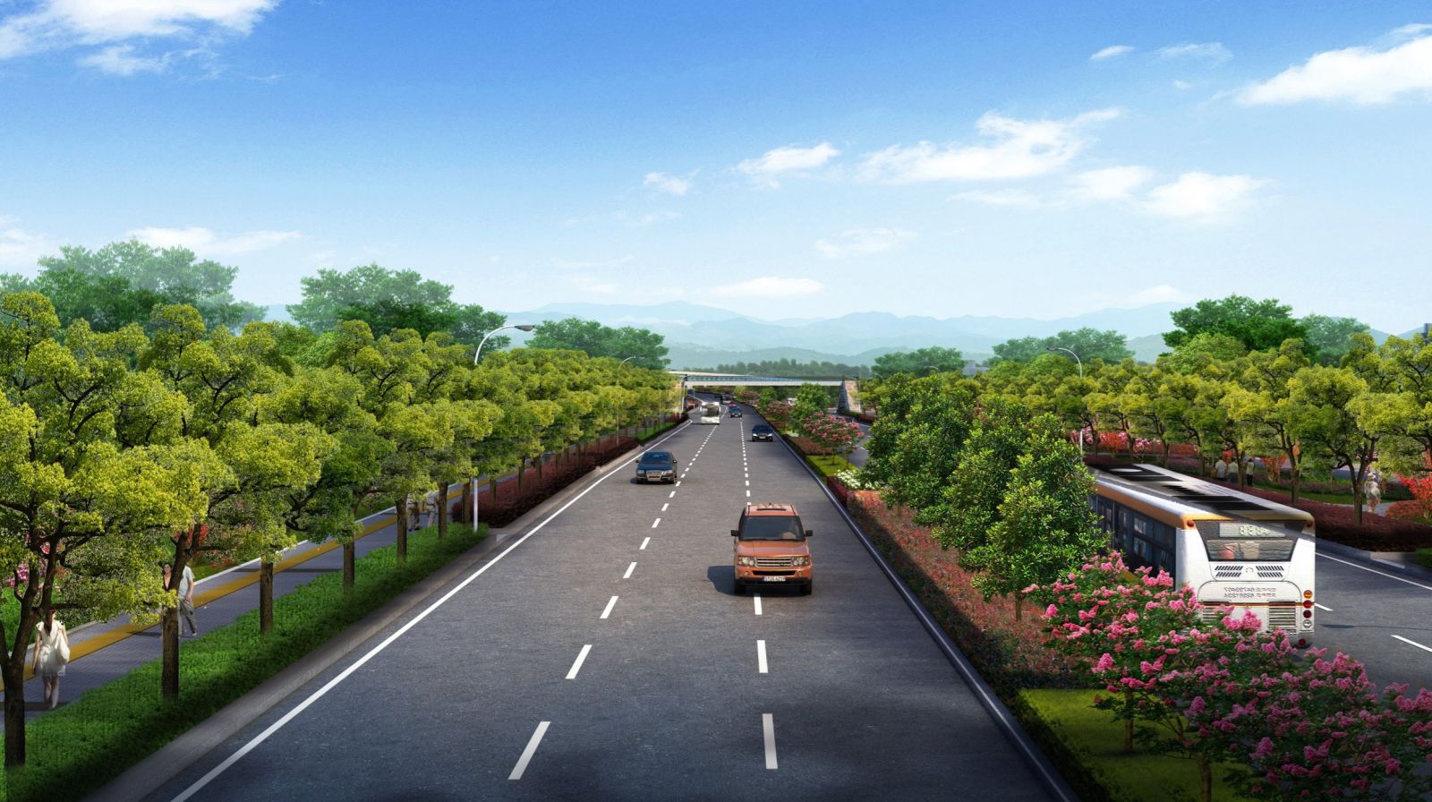 園冶杯專業獎：機南聯絡道東延伸段工程綠化項目設計