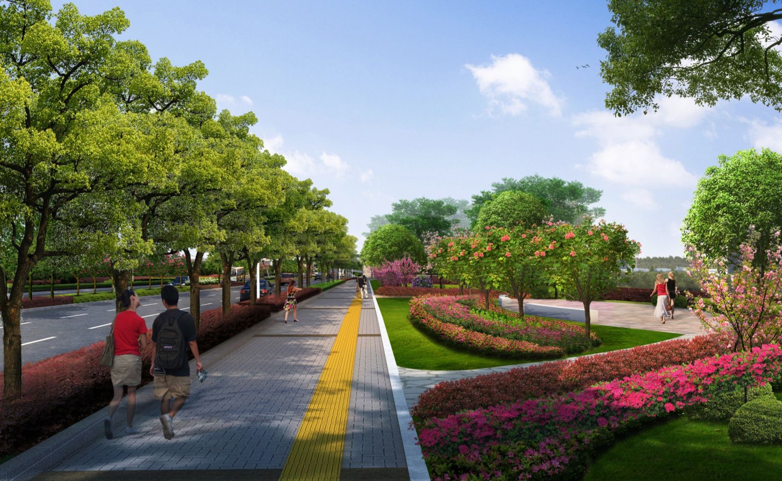 園冶杯專業獎：機南聯絡道東延伸段工程綠化項目設計