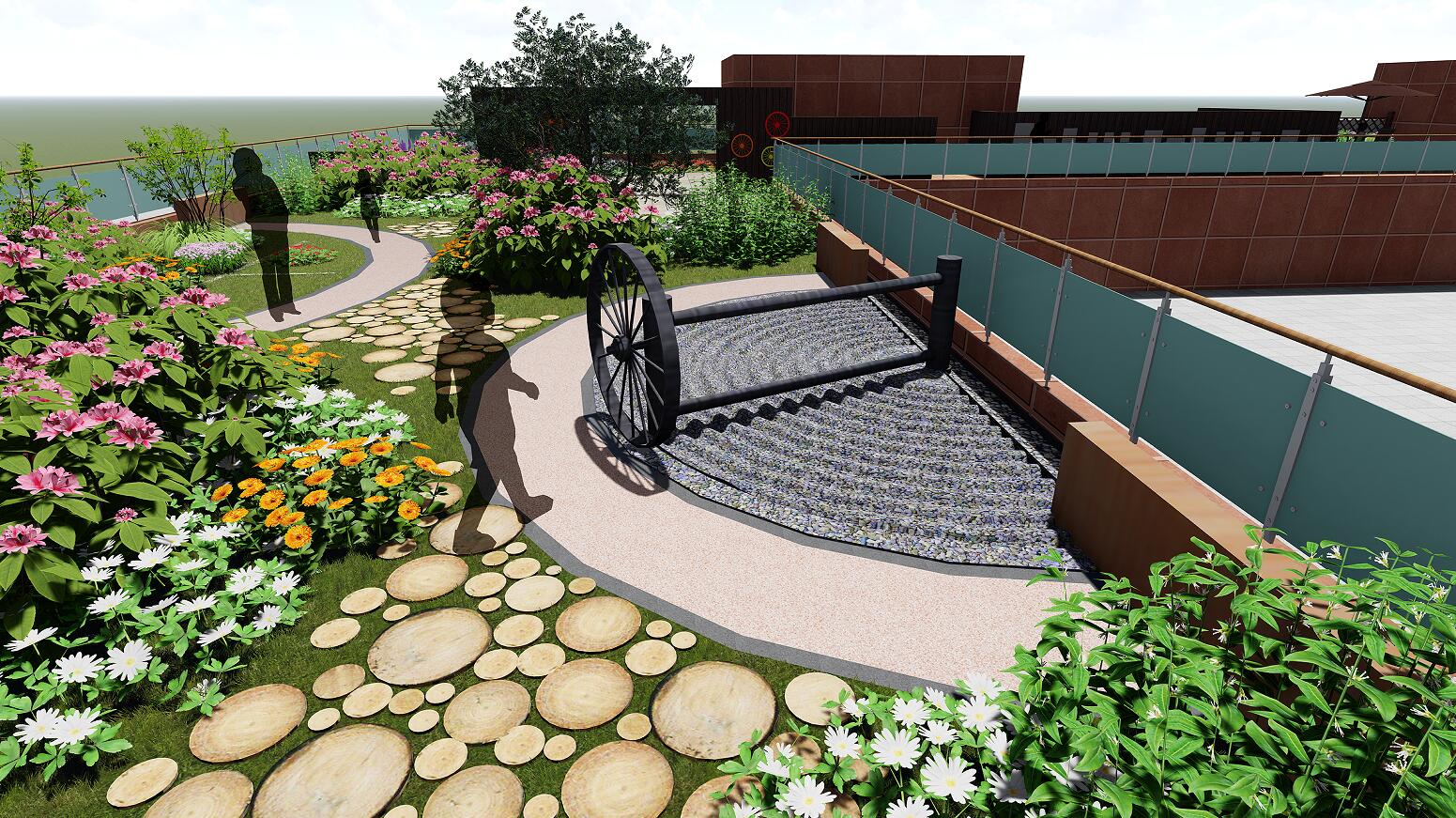 園冶杯專業(yè)獎(jiǎng):景山學(xué)校分校低碳屋頂花園