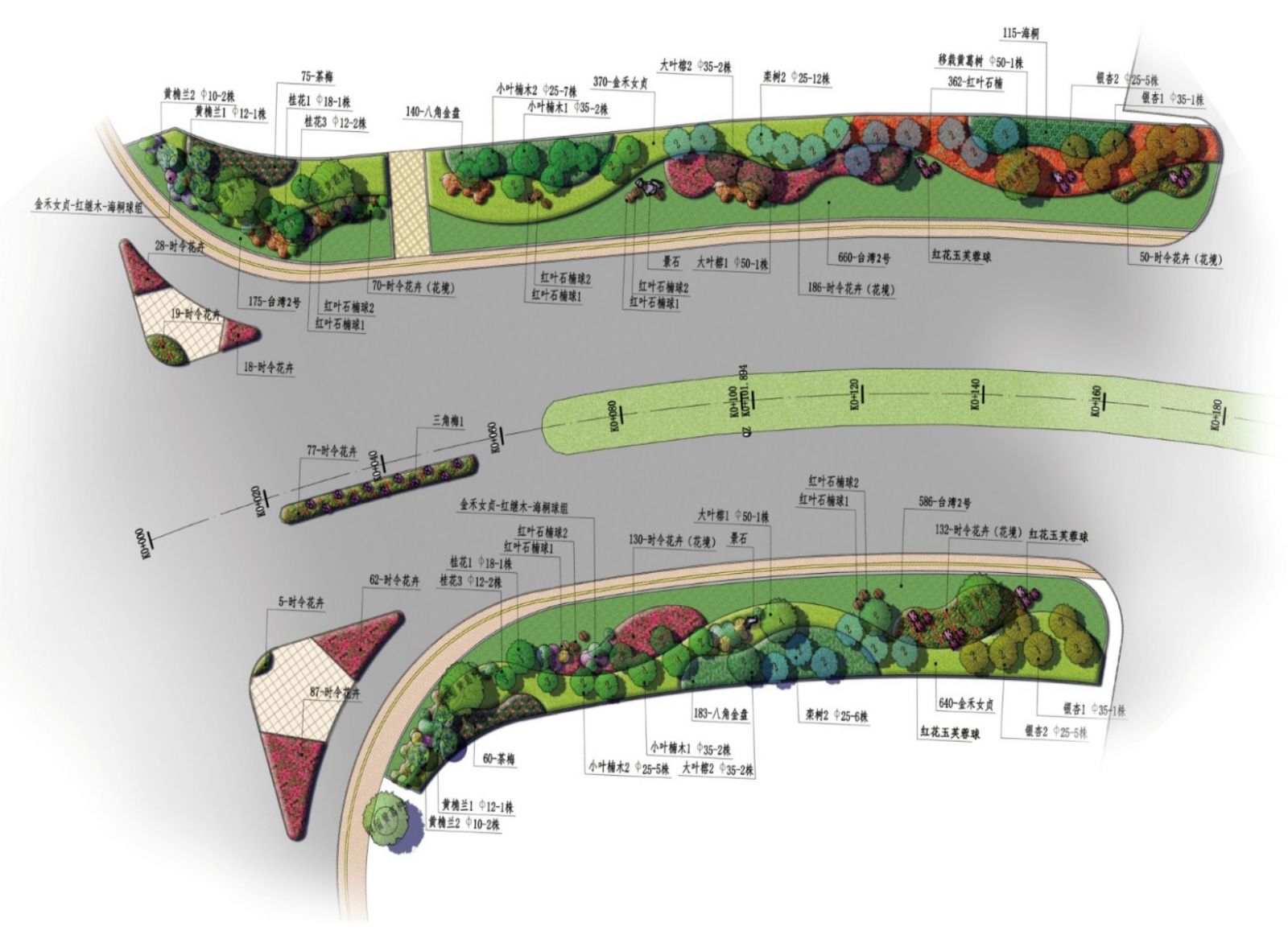 園冶杯專業(yè)獎(jiǎng):資陽(yáng)市嬌子大道綜合整治建設(shè)工程-節(jié)點(diǎn)景觀提升