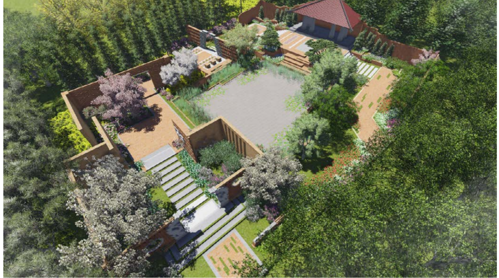 園冶杯專業獎:唐山世園會“武漢園”