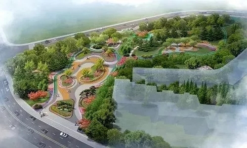 園冶杯專業獎:青島市普寧路游園景觀工程