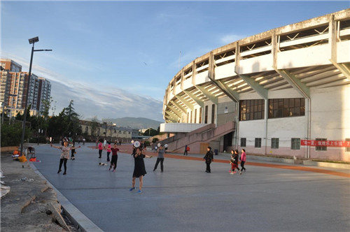 云南省第一座會呼吸的“海綿體育公園”
