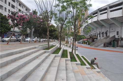 云南省第一座會呼吸的“海綿體育公園”